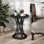 COZAYH Round Farmhouse End Table by COZAYH