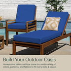 Honeycomb Outdoor Chaise Lounge Cushion - Image 4