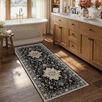 RELEANY Washable Area Rug, Runner 2'6"x5', Water Repellent, Pet Friendly by RELEANY