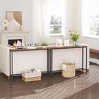 HOOBRO Narrow Console Table, 39.4" Small Entryway Table, Thin Sofa Table - Image 4