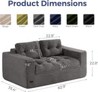 MAXYOYO 63" Loveseat Sofa Couch - Image 2