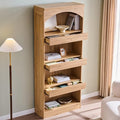 IFGET 76" Tall Arched Bookcase by IFGETEnrichYourLivingSpace