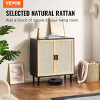 VEVOR Rattan Cabinet, Buffet Cabinet - Image 4