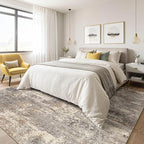 LOONGRUG 12x18 Area Rug Washable Large Neutral Modern Living Room Rugs | - Image 4