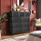 WLIVE 9-Drawer Dresser, Fabric Storage Tower - Image 2
