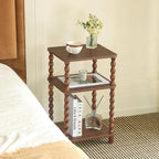 Fultyle Small Side Table, 3-Tier End Table Living Room - Image 6