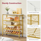 Tajsoon 5 Tier Shoe Rack Organizer - Image 6