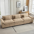 Oprisen 120" Modular Sectional Sofa, Comfy Cloud Couch Sectional, Chenille Sofa by Oprisen