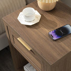 OAKHAM HOME Night Stand Set 2, Boho End Table - Image 5