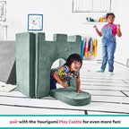 Yourigami Kids and Toddler Play Gym, Playroom Couch Set, Durable Modular Design - Image 8