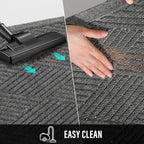 Sturdy Front Door Mat, Absorbent Muddy Dirt Resist Welcome Door Mats Outdoor - Image 7