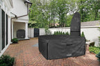 ULTCOVER 600D Tough Canvas Heavy Duty Square Patio Table and Chair Cover - Image 6