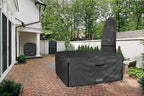 ULTCOVER 600D Tough Canvas Heavy Duty Square Patio Table and Chair Cover - Image 6