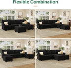 HONBAY Convertible Sectional Sofa - Image 4