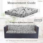 CALBODE 8PCS Waterproof Patio Sofa Covers - Image 2