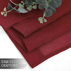 Tollpiz Sheer Curtain Linen Textured Living Room Curtains Sheer Light Filtering - Image 7