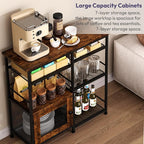 SWTYMIKI Coffee Bar Cabinet Station - Image 6