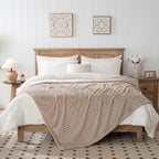 90x104 Inch Brown King Size Blanket - Image 2