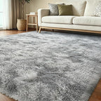 5x8 Ft Large Shag Rugs for Living Room, Tie Dyed Ultra Soft Fluffy Furry Area - Image 2