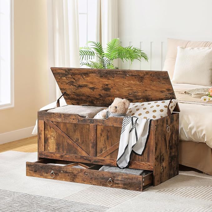 HOOBRO Storage Chest, 39.3" Toy Chest - Image 2