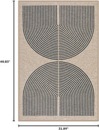 Lahome Rainbow Easy Jute Rug - Image 2