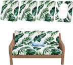 Waterproof Outdoor Cushion Covers, Stretch Patio Slipcovers | UV Resistant by hyha