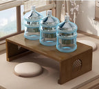 Folding Coffee Table Foldable Japanese Floor Table Low Table - Image 5