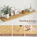 FLYJOE Floating Shelves for Wall, 48 Inch Floating Shelves Set of 1, Kitchen - Image 4