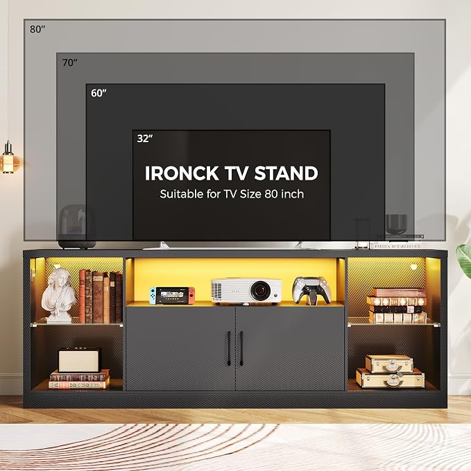 IRONCK TV Stand for TVs 80 inch - Image 4