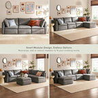 mopio Oversized Modular Sectional Sofa - Image 3