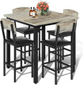 AWQM 5-Piece Dining Table Set, Dining Table Set by AWQM