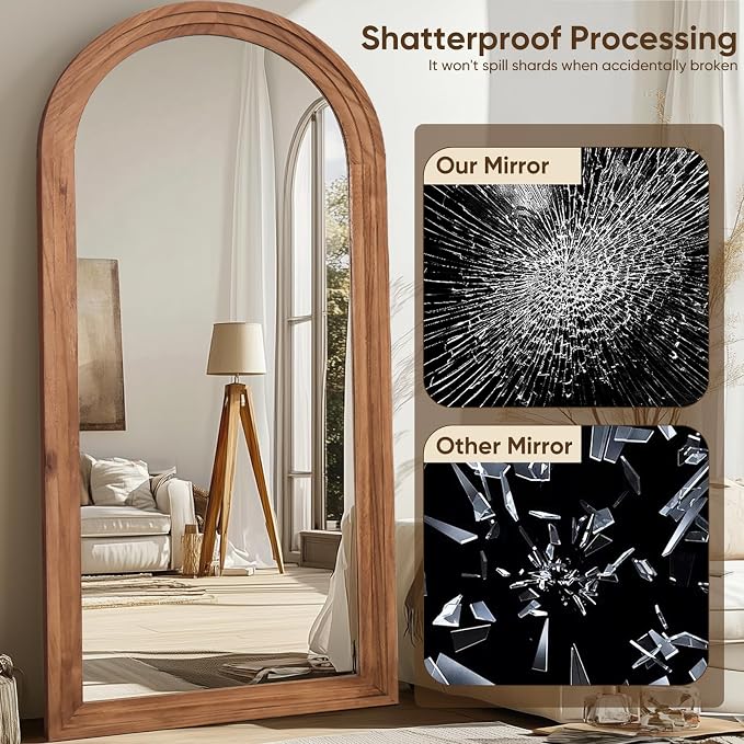 Full Length Mirror, Oversized Stand Up Mirrors Large Wall Mirrors, Wall Mounted - Image 4