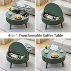 Round Lift Top Coffee Table - Image 5