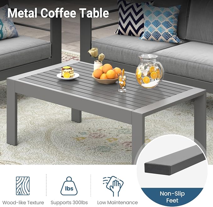 Wisteria Lane Metal Patio Furniture Set - Image 7