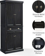 Crosley Furniture Seaside Coastal Pantry Storage Cabinet - Image 7