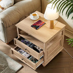 Joaxswe Farmhouse Nightstand Set of 2 - Image 8