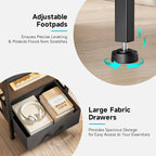 Lazzanto Night Stand Bedside Charger Bedroom - Image 6