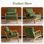 Karl home Mid Century Modern Accent Chair - Image 6