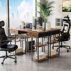 DUMOS 48" Small Computer Home Office Desk - Image 4