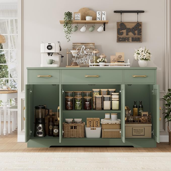 HOSTACK Buffet Sideboard Cabinet - Image 7
