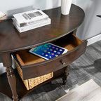 LEEMTORIG Demi Lune Console Table - Image 3