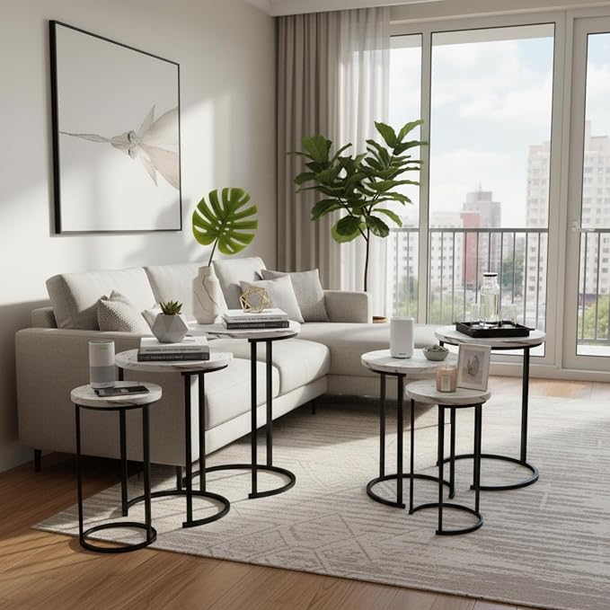 Lavish Home Nesting Tables - Image 5