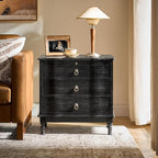 HULALA HOME Solid Wood End Table by HULALAHOME
