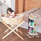 DTK 3 Tier Metal Utility Rolling Cart - Image 9