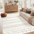 cotiled Boho 5x7 Area Rugs for Living Room: Soft Moroccan Washable Rug | Solve by COTILED