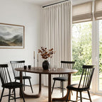 60 Inch Wide Pinch Pleated 100% Blackout Curtains 108 Inches Long, Natural | - Image 6