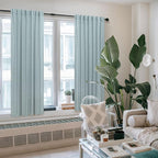 Seafoam Green Curtains 38 Inch Wide - Image 8