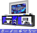 71in Large LED TV Stands W/Power Outlet - Image 7