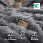 Bedsure Grey Twin XL Blankets for Bed - Image 5