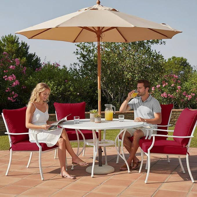 Summsun Waterproof Patio Cushions - Image 8